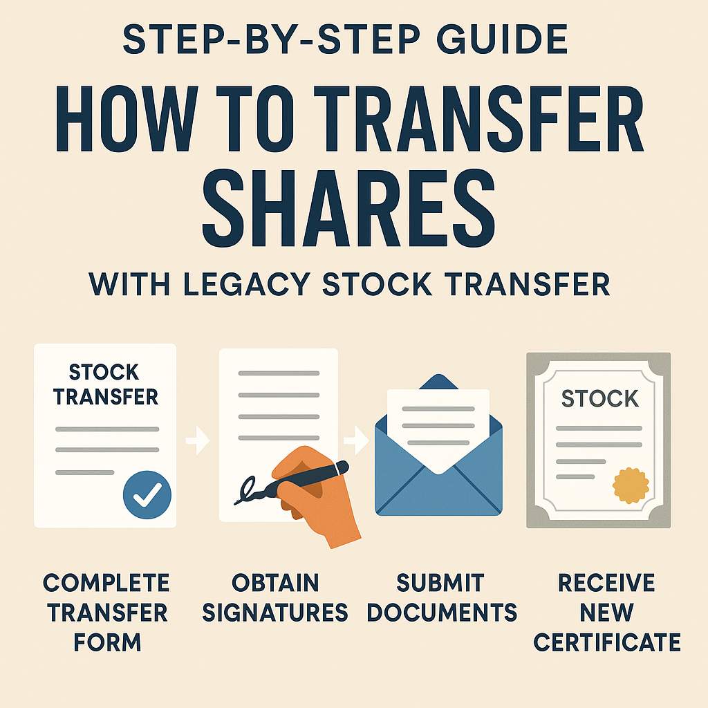 How to Transfer Shares with Legacy Stock Transfer