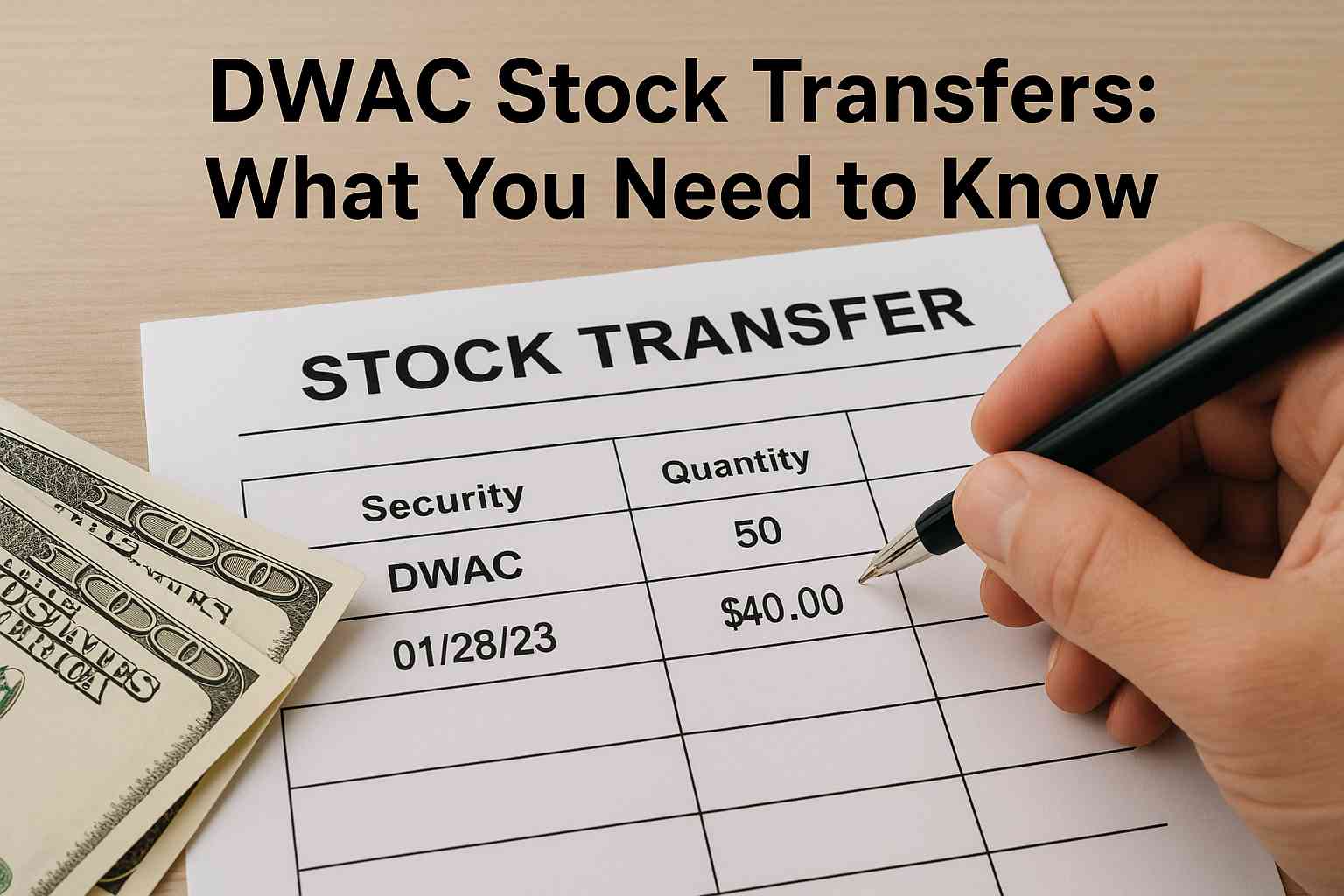 DWAC Stock Transfers - Legacy Stock Transfer