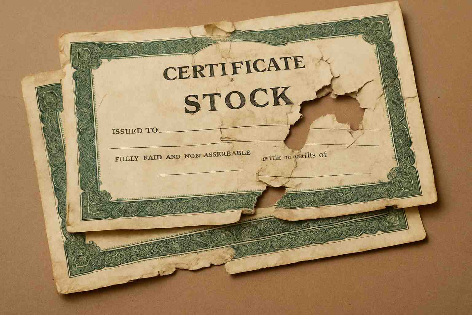 Damaged Stock Certificates Are They Still Valid - Legacy Stock Transfer